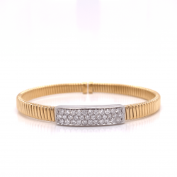 BAR STATION DIAMOND BANGLE