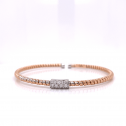 SINGLE STATION DIAMOND BANGLE
