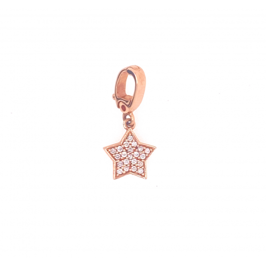 PAVE STAR DIAMOND PENDANT