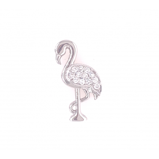 FLAMINGO DIAMOND PENDANT