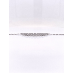 BEZEL SET DIAMOND BRACELET BEZEL SET DIAMOND BRACELET