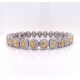 YELLOW DIAMOND BRACELET