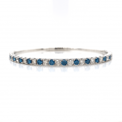 BLUE DIAMOND BANGLE