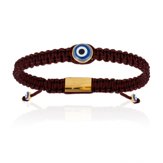 Double Bone Single Eye Bracelet 