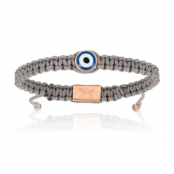 Double Bone Single Eye Bracelet 