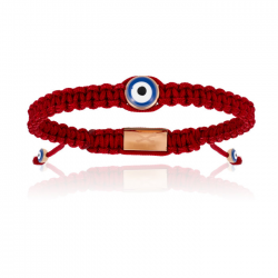 Double Bone Single Eye Bracelet 