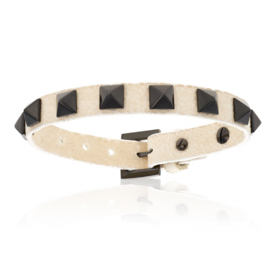 Double Bone Single Stud Bracelet 