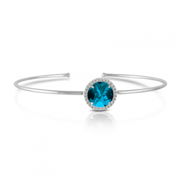 Doves London Blue Bangle 