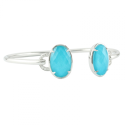 Doves St. Barths Blue Bangle 
