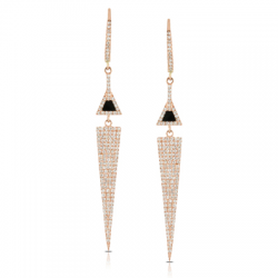 Doves Gatsby Black Onyx Earring 