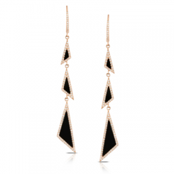 Doves Gatsby Black Onyx Earring 