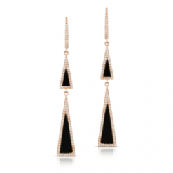 Doves Gatsby Black Onyx Earring Doves Gatsby Black Onyx Earring