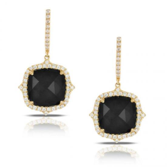 Doves Gatsby Black Onyx Earring 