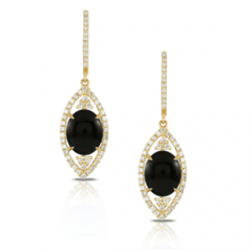 Doves Gatsby Black Onyx Earring Doves Gatsby Black Onyx Earring