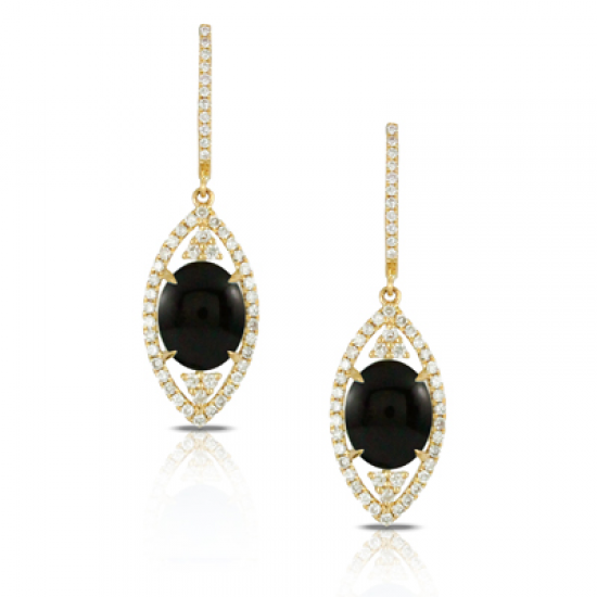 Doves Gatsby Black Onyx Earring 