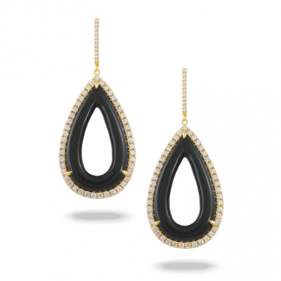 Doves Gatsby Black Onyx Earring 