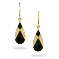 Doves Gatsby Black Onyx Earring Doves Gatsby Black Onyx Earring