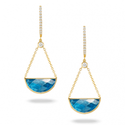 Doves Laguna Blue Earring Doves Laguna Blue Earring