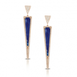 Doves Royal Lapis Earring 