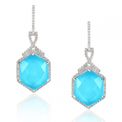 Doves St. Barths Blue Earring Doves St. Barths Blue Earring