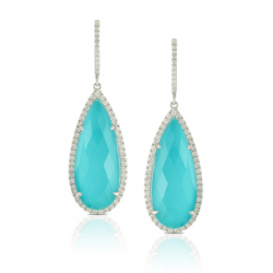 Doves St. Barths Blue Earring Doves St. Barths Blue Earring