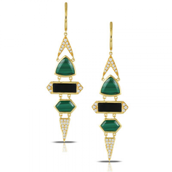 Doves Verde Earring 