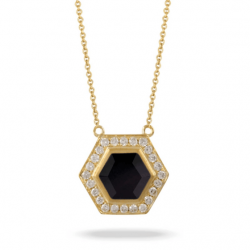 Doves Gatsby Black Onyx Necklace Doves Gatsby Black Onyx Necklace