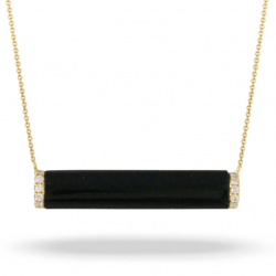 Doves Gatsby Black Onyx Necklace Doves Gatsby Black Onyx Necklace