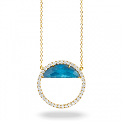 Doves Laguna Blue Necklace Doves Laguna Blue Necklace