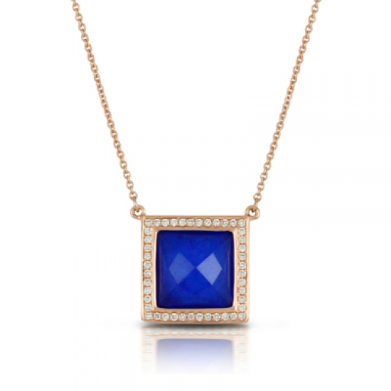 Doves Royal Lapis Necklace 