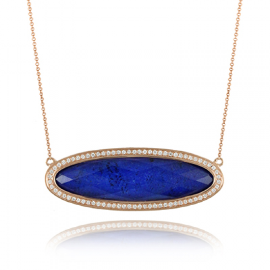 Doves Royal Lapis Necklace 