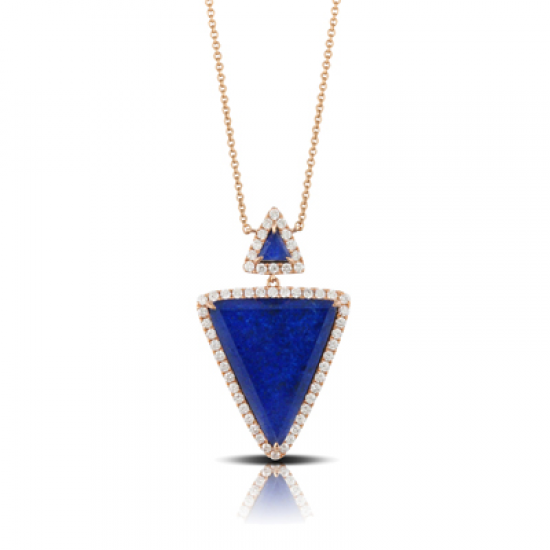 Doves Royal Lapis Necklace 