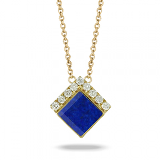 Doves Royal Lapis Necklace 