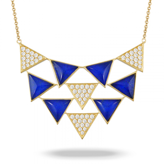 Doves Royal Lapis Necklace