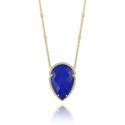 Doves Royal Lapis Necklace 