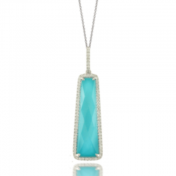 Doves St. Barths Blue Necklace Doves St. Barths Blue Necklace