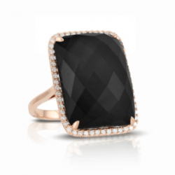 Doves Gatsby Black Onyx Ring Doves Gatsby Black Onyx Ring