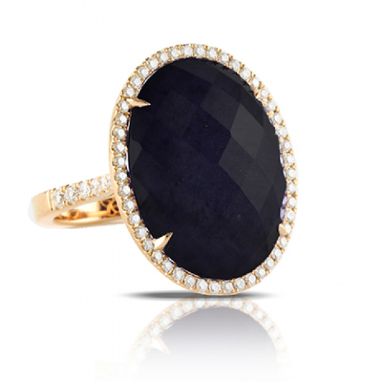 Doves Gatsby Black Onyx Ring 