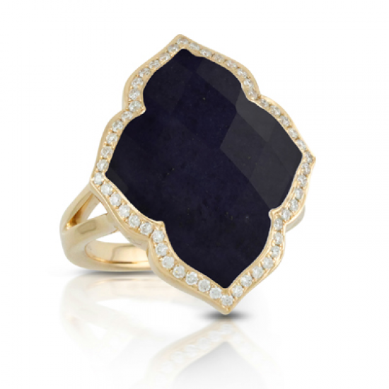 Doves Gatsby Black Onyx Ring