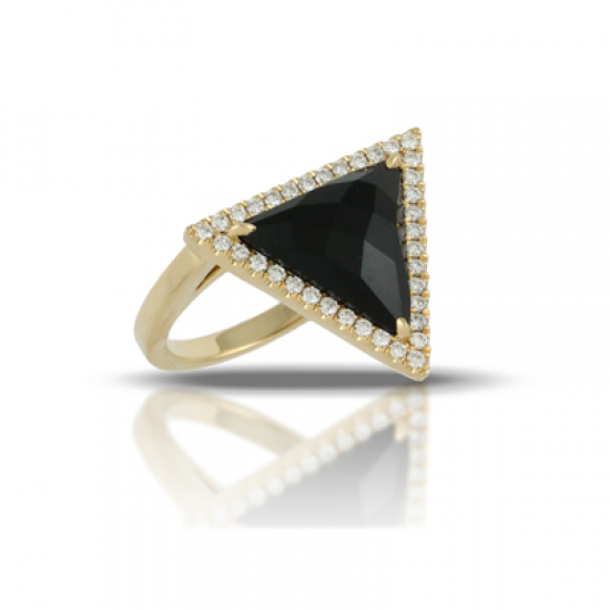 Doves Gatsby Black Onyx Ring 