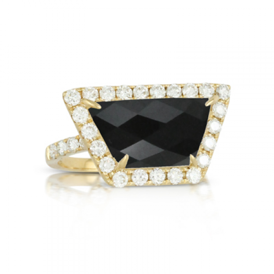 Doves Gatsby Black Onyx Ring 