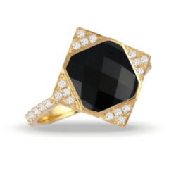 Doves Gatsby Black Onyx Ring Doves Gatsby Black Onyx Ring