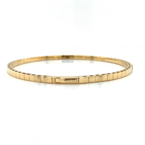 HALF WAY DIAMOND BANGLE