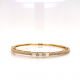 HALF WAY DIAMOND BANGLE