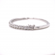 HALF WAY HINGED DIAMOND BANGLE