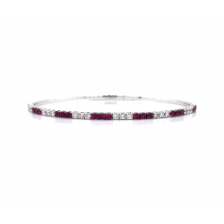 RUBY DIAMOND BANGLE