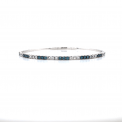 BLUE DIAMOND BANGLE