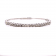 HALF WAY DIAMOND BANGLE