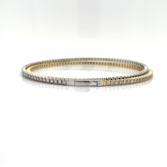 WRAP AROUND DIAMOND BANGLE