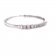 HALF WAY DIAMOND BANGLE